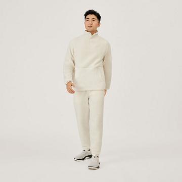 Pantalon Allbirds Fluff Fleece Homme Blanche | FR4740TV